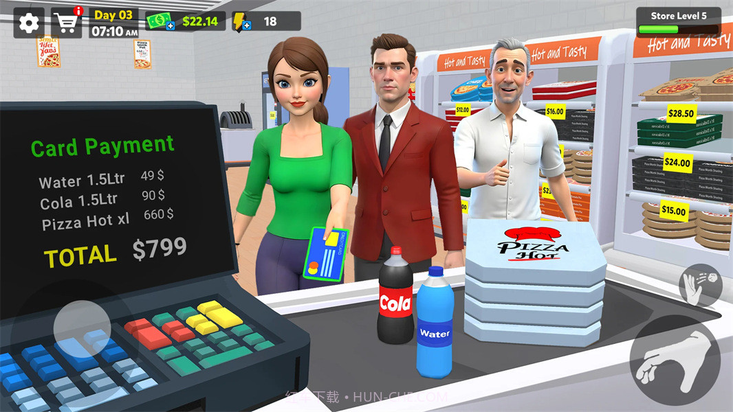 披萨店模拟器3D付费版截图3