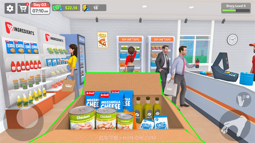 披萨店模拟器3D付费版截图2